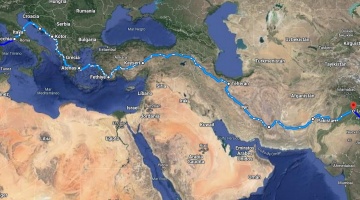 Eurasia overland