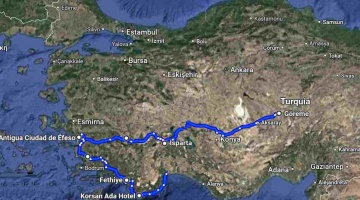 Cappadoce et la route Égée